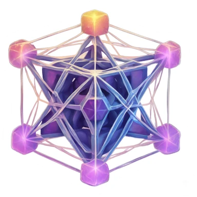 Metatron's Cube sticker