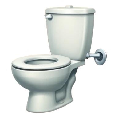 Wooden sign, toilet sticker