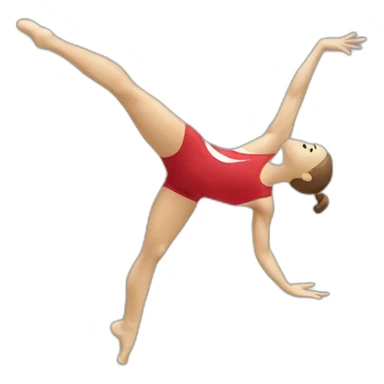 Artistic gymnastics m’en sticker