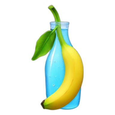 banana water sticker