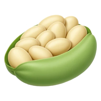 emoji of Austrian Styrian butter bean sticker