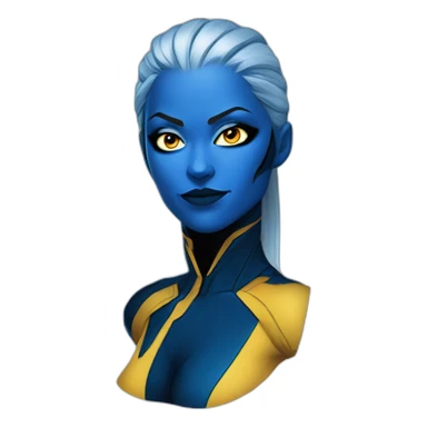 Xmen storm mystique fusion sticker