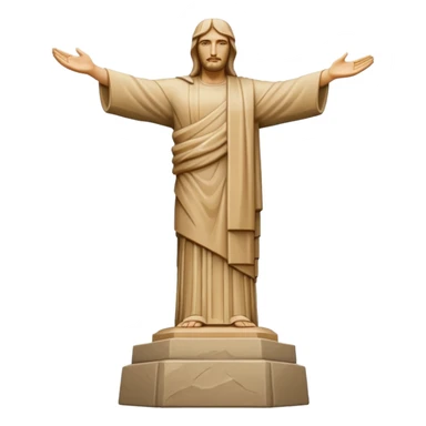 Christ the redeemer sticker
