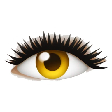 Lashes sticker