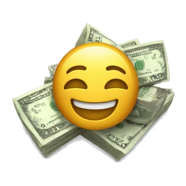 Happy money saying chill sticker