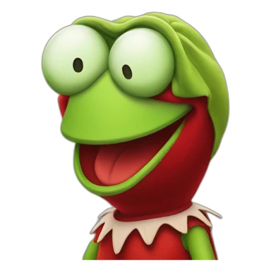 red kermit sticker