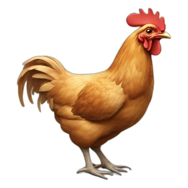 Chicken controlling sticker