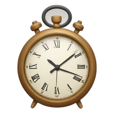 Reloj en movimiento sticker