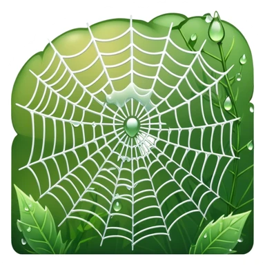 spider web sticker