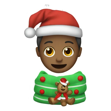 christmas cute blanket sticker