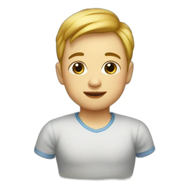 bébé nageur sticker