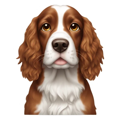 Welsh springer spaniel emoji  sticker
