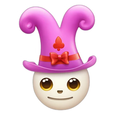 fleur de la coeur with party hat sticker