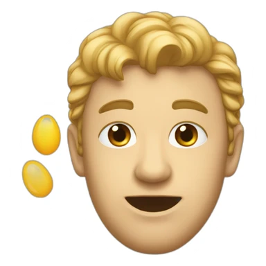 Tête qui vient d’avoir une idée  sticker