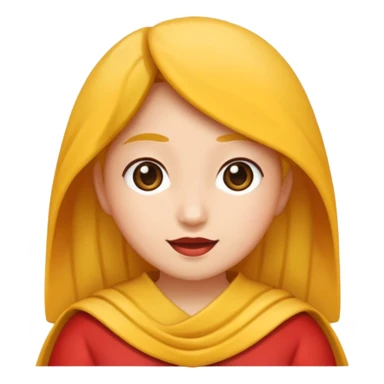 Ulang tahun perempuan, berambut pirang dan menggunakan mahkota sticker