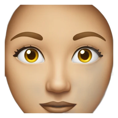 ceo white eye brows sticker