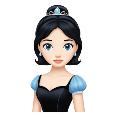Black Cinderella  sticker