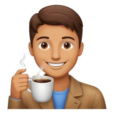 Love and coffee  sticker