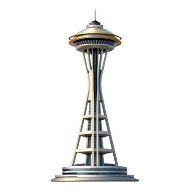Space needle sticker
