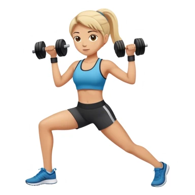 work out gif sticker