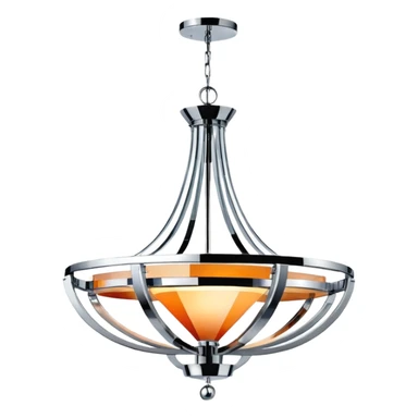 basic modern chandelier sticker