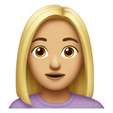 cara de asco  sticker