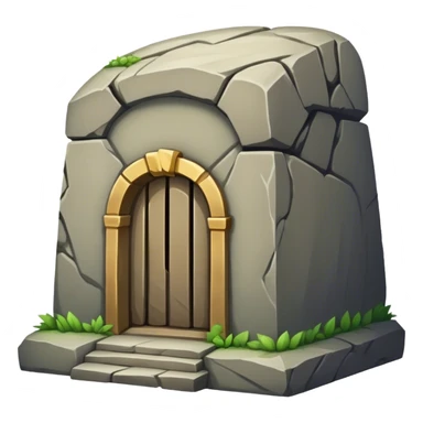an empty tomb sticker