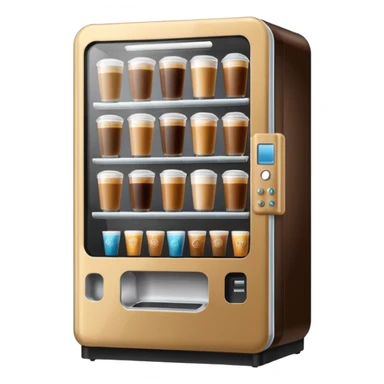 big vending machine coffe sticker