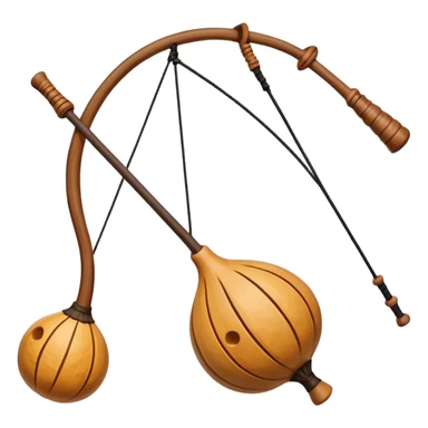 Faça um emoji de berimbau sticker