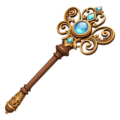 3d Magic wand sticker
