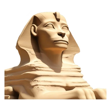the sphinx is sleeping sticker