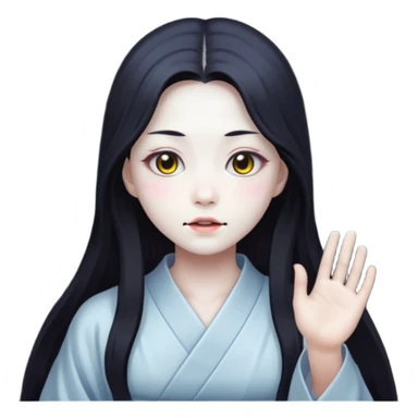 fantasma japones sticker