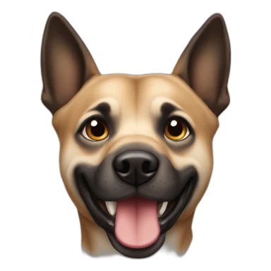 Perro turbio sticker