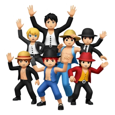 One piece vs rivals from roblox sticker