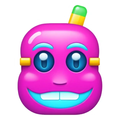 Neon party Friday sticker