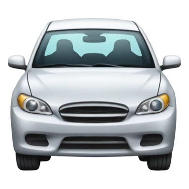 Handicap fish parking a car  sticker