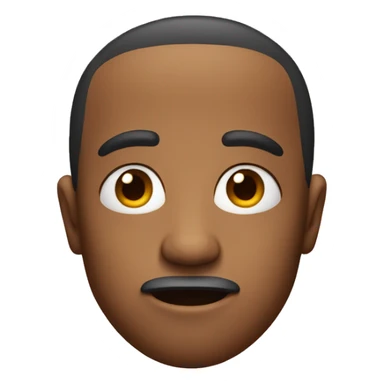 An unimaginable face with one raised eyebrow sticker