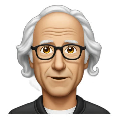 Larry david sticker