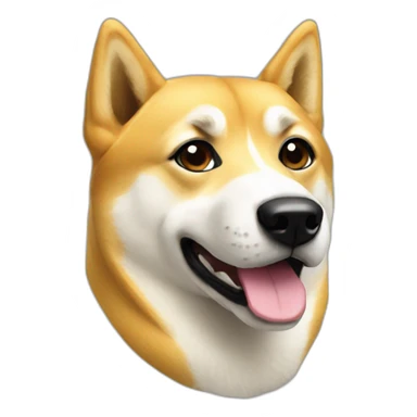 doge coin sticker