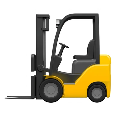 Just a simple electric forklift sticker