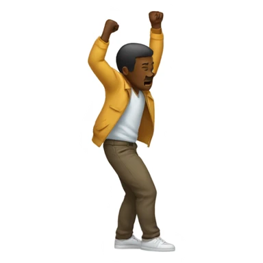 Man doing the dab sticker