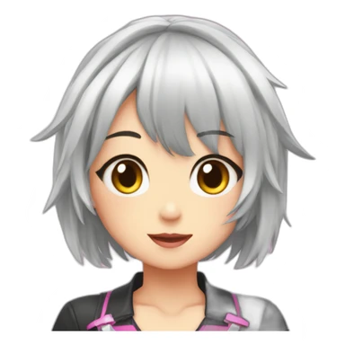 anime derby girl prompt sticker