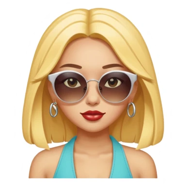 doja cat wear sunglasses sticker