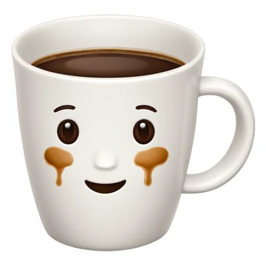 Empty Coffee Cup a view from upwards and i should see the bottom of the coffee cup  sticker