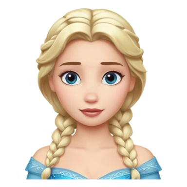 elsa frozen disney sticker