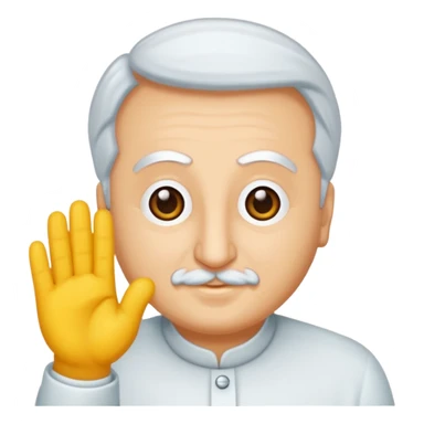 Şapkalı gülen yüz sticker