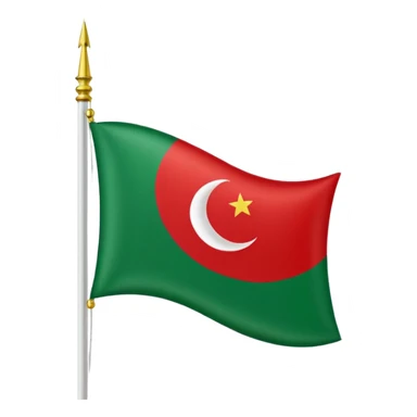 Turkmenistan flag sticker