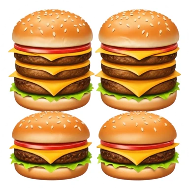 Fast Food Burgers sticker