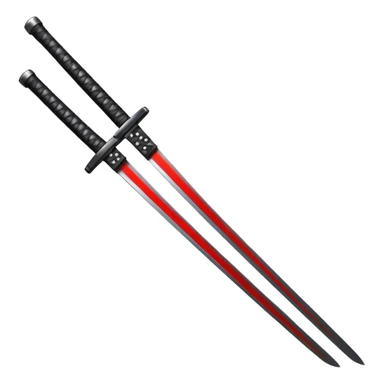 black katana sticker