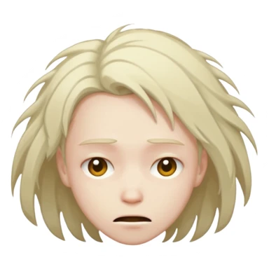 weak fallen to the ground sticker